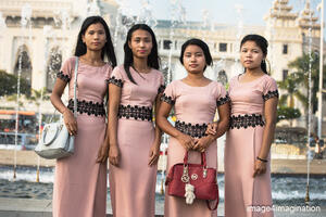 yangon myanmar - maart 2019