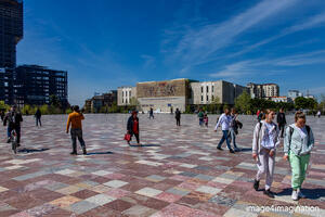 tirana  albanië - april 2022
