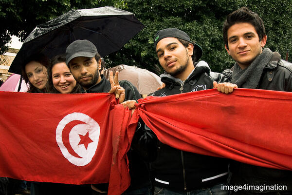 tunis arabische lente - februari 2011